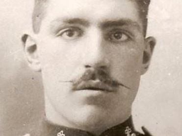 Thomas Hugues, disparu au combat en 1914, rédacteur de l'intemporelle missive.